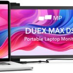 Mobile Pixels Duex Max DS 14.1” Laptop Monitor Extender, Full HD FHD 1080P Portable Monitor,USB Type-C/HDMI Port for 14-17 ” Laptop, Compatible with Windows/Mac/Android/Switch(Dual Monitor)