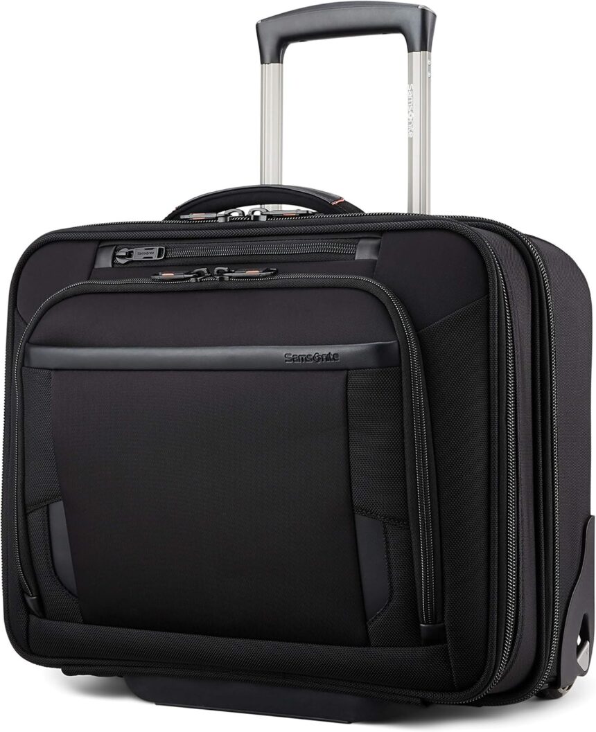 Samsonite Pro Upright Mobile Office, Black, One Size