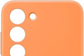 Samsung EF-PS916TOEGWW Galaxy S23+ Silicone Case, Orange