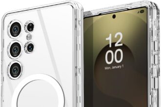 AICase for Samsung Galaxy S25 Ultra Case Clear[Compatible with MagSafe] Heavy Duty Drop Protection Full Body Rugged Shockproof/Dust Proof 3-Layer Military Protective Tough Durable Cover for S25 Ultra