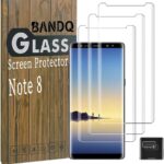 3 Pack for Samsung Galaxy Note 8 Screen Protector, 1 Pack Camera Lens Protector, Easy Installation, 9H Tempered Glass Screen Protector for Galaxy Note 8 Tempered Glass Screen Protector【3+1 Pack】