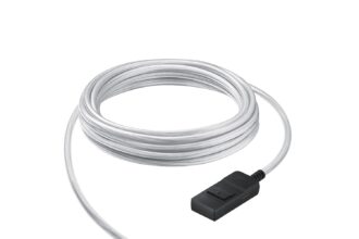 Samsung Electronics 2021 5m One Invisible Connection Cable for Neo QLED 8K TV to Connect to Multiple Device Sources and Power Cord, High Speed Data Transmission, VG-SOCA05/ZA